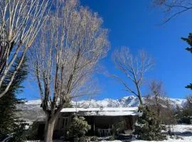 Casa de montaña en un lugar mágico