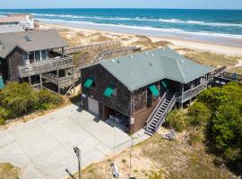 Newly Renovated Oceanfront Cottage، فندق سبا في ناجز هيد