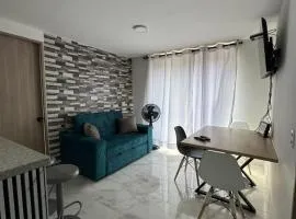 Acogedor apto con 2 suits de lujo con AC