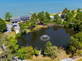 Bayfront Gem with Amazing Water Views and Pond!