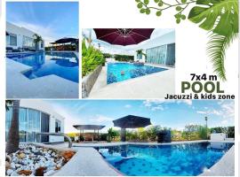 Casa Palma Roja boutique piscina privada, hotell sihtkohas Carmen de Apicalá