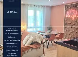 Le Naga - Confortable avec Vue sur la Cathédrale
