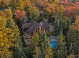 Soak in a Private Spa, Sauna, Heated Pool, Nature