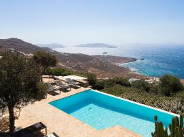 Villa Theasis - LLB Villas - Sea and Sunset View, Hotel in Fanari