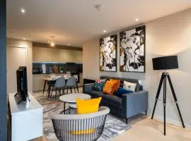 Mega5 Modern 2Bedroom Luxury Apartment Deansgate-2baths, 2toilets, free on site car park