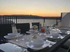 Seafront Penthouse with Large Terrace and Panoramic Views-Mellieha Bay Ghadira