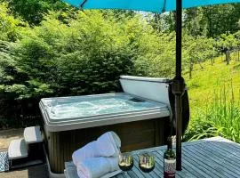 5BR Farm Retreat with Hot Tub & Views near Asheville