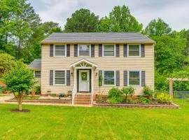 3 Mi to Dtwn Cary Family Home with Deck!