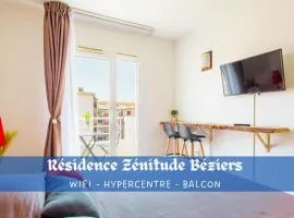 Zenitude Résidences - Studio privé - Balcon Clim Self-Checking Animaux Bienvenus
