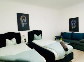 Spacious 2BR & 1LR Apt for 7P Peaceful Location, hotel v destinaci Klosterneuburg