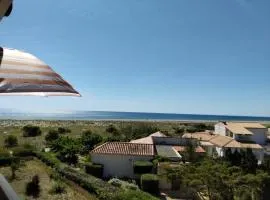 Appartement CHLOE vue mer et Canigou 1ere ligne