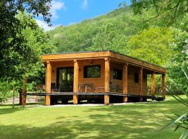 Chalet GOURCE avec vue sur le Ch&acirc;teau: Foix şehrinde bir dağ evi
