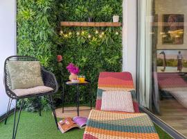 Encantador y coqueto loft a 8 min. de la playa.