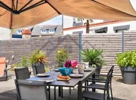 LocaLise - M37 - Maison de vacances à deux pas du centre et des plages - wifi inclus - draps inclus - animaux bienvenus - extérieur clos - parking privatif