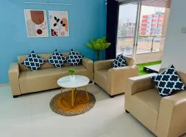 Premium Serviced Apartments by Abhibha Stays AC WiFi Smart Tv Besides EON IT Park
