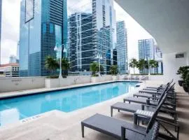 Exclusive 2BR APT Brickell Free Parking