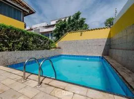 Estadia com piscina a 250m do mar no Stella Maris, Salvador - DIA
