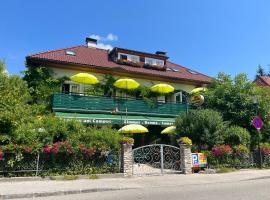 Pension am Campus Velden、フェルデン・アム・ヴェルターゼーのホテル