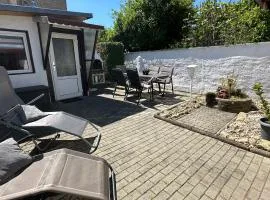 Christels Ferienwohnung 1 in Thale mit Sonnenterrasse und Grill