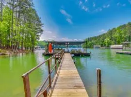 Home on Lake Lanier with Dock and Water Views