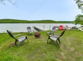 Lakefront Home with Private Dock in Alpine!