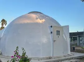Iglú Simbad con vista al cielo