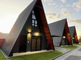 Chalés Chácara Santa Felicidade 4、オリンピアのラグジュアリーテント