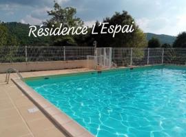 Le Soleil - Mazet 33，位于Saint-Martin-de-Brômes的酒店