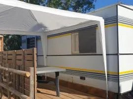 Mobil home chez un particulier pour 1 à 4 personnes à 800 m de la plage de Valras pas dans un camping
