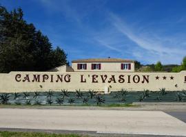 Camping L'Evasion, hotel em Fontès