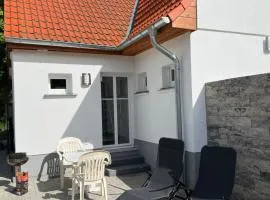 Ferienhaus Constanze Mücheln am Geiseltalsee Maisonette Appartement für 2 Personen, Freisitz, Garage