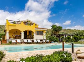 Villa Saige , piscina con idromassaggio, hotel en Alguer