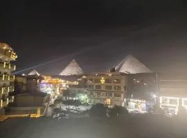 Red pyramids view hotels