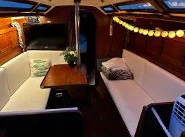 Duerme en un velero