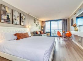 WINTER RATES! Stunning Oceanfront Studio Suite, Dogs OK! 1228, pet-friendly hotel in Myrtle Beach