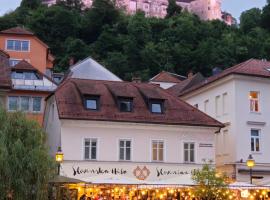 Central Riverside Apartments Meščanka, designový hotel v Lublani