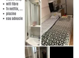 Joli studio tout confort avec toutes commodités
