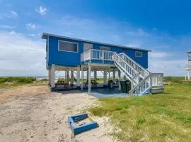Oceanfront Galveston Home on Terramar Beach