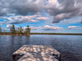 Cabin and Canvas Lakefront Retreat family beach 1dog fire pit