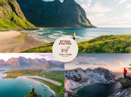 Ryten & Kvalvika Trail Farm, chata v destinaci Fredvang