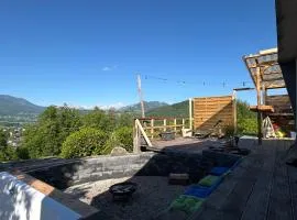Glamping mit wundervollen Ausblick