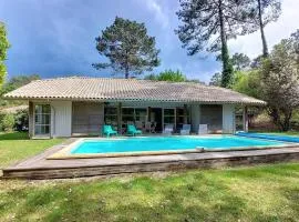 M-Clairière aux Chevreuils 01-Moliets Maison avec piscine privée proche océan