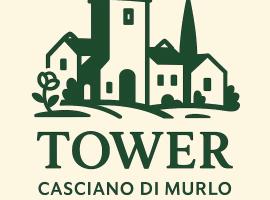 TOWER in Casciano di Murlo, hotel i Palazzina