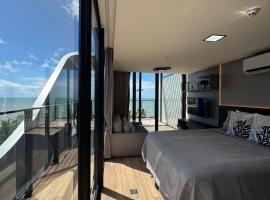 Luxo e vista privilegiada Mar de Cabo Branco, aparthotel v destinaci João Pessoa