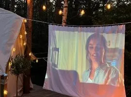 Nordom tent glamping sweden