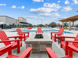 Luxury Pool Home, Mins To Hospitals, Gym, hotel a Marble Falls