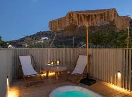 Levantes House Mykonos、アノ・メラのコテージ