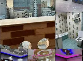 البيطاش شهر العسل مكيفه شقة فاخرة 3 غرف إطلالة بحر ساحرة