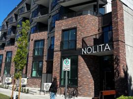 Brand new suite downtown Kelowna - walk everywhere!、ケロウナのホテル