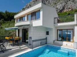 Villa in Makarska with Infinity Pool & Views